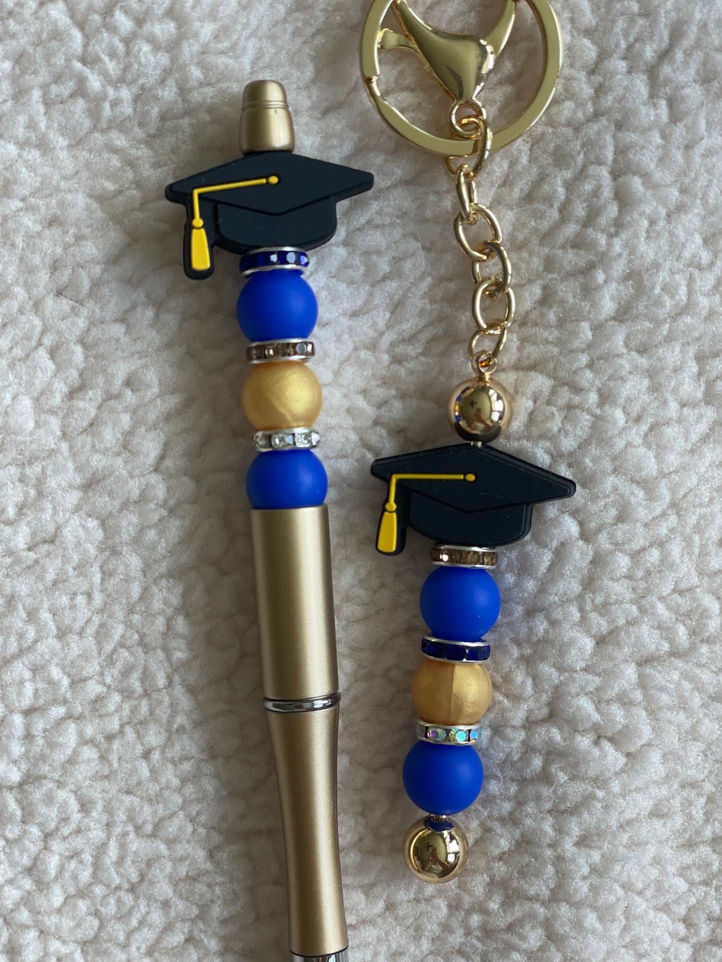 Graduation pen and keychain set
